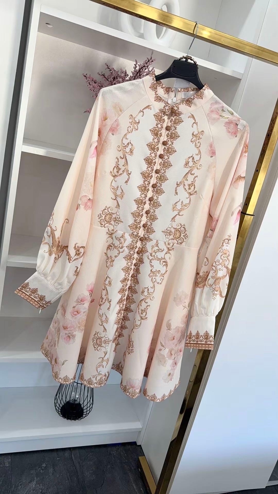 BAROQUE ROSA DRESS