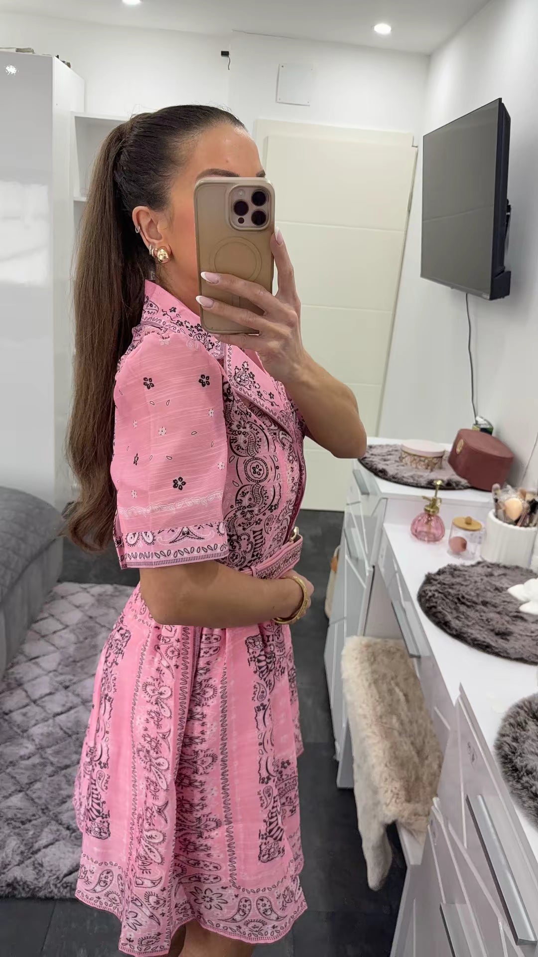 ROSÉ ROMANCE DRESS