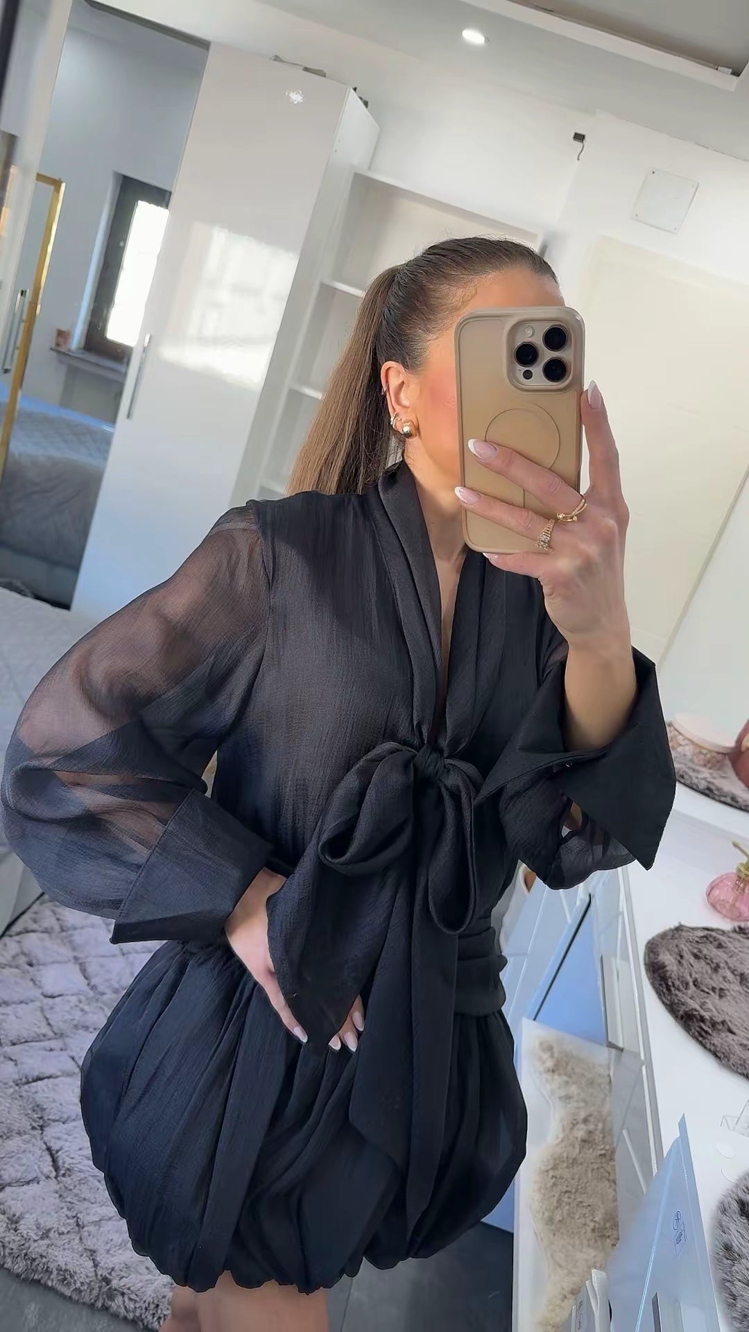 NOIR ELEGANZÈ DRESS