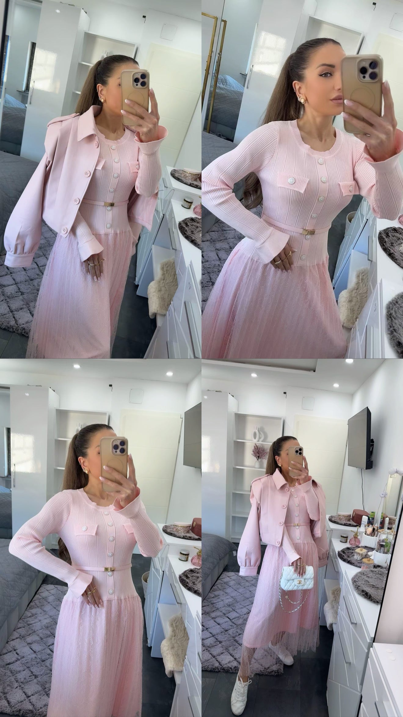BELLA ROSA MIDIDRESS