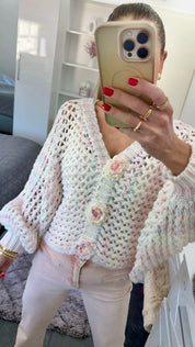 HANDMADE STYLE CHROCHET JACKE