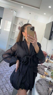 NOIR ELEGANZÈ DRESS