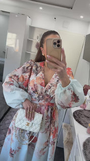 SERAPHINA FLORAL MAXI DRESS