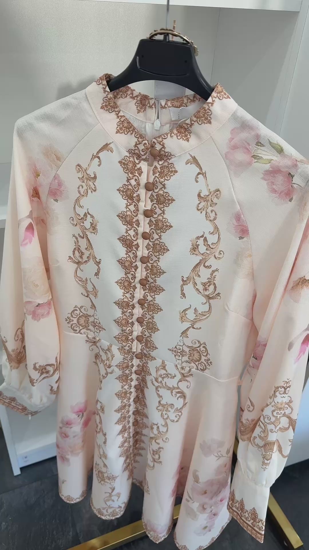 BAROQUE ROSA DRESS
