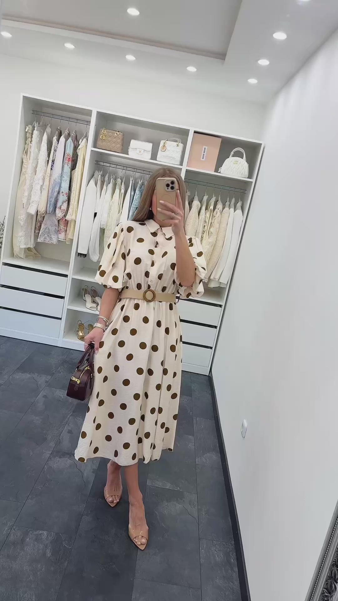 POLKA GRACE MIDIDRESS