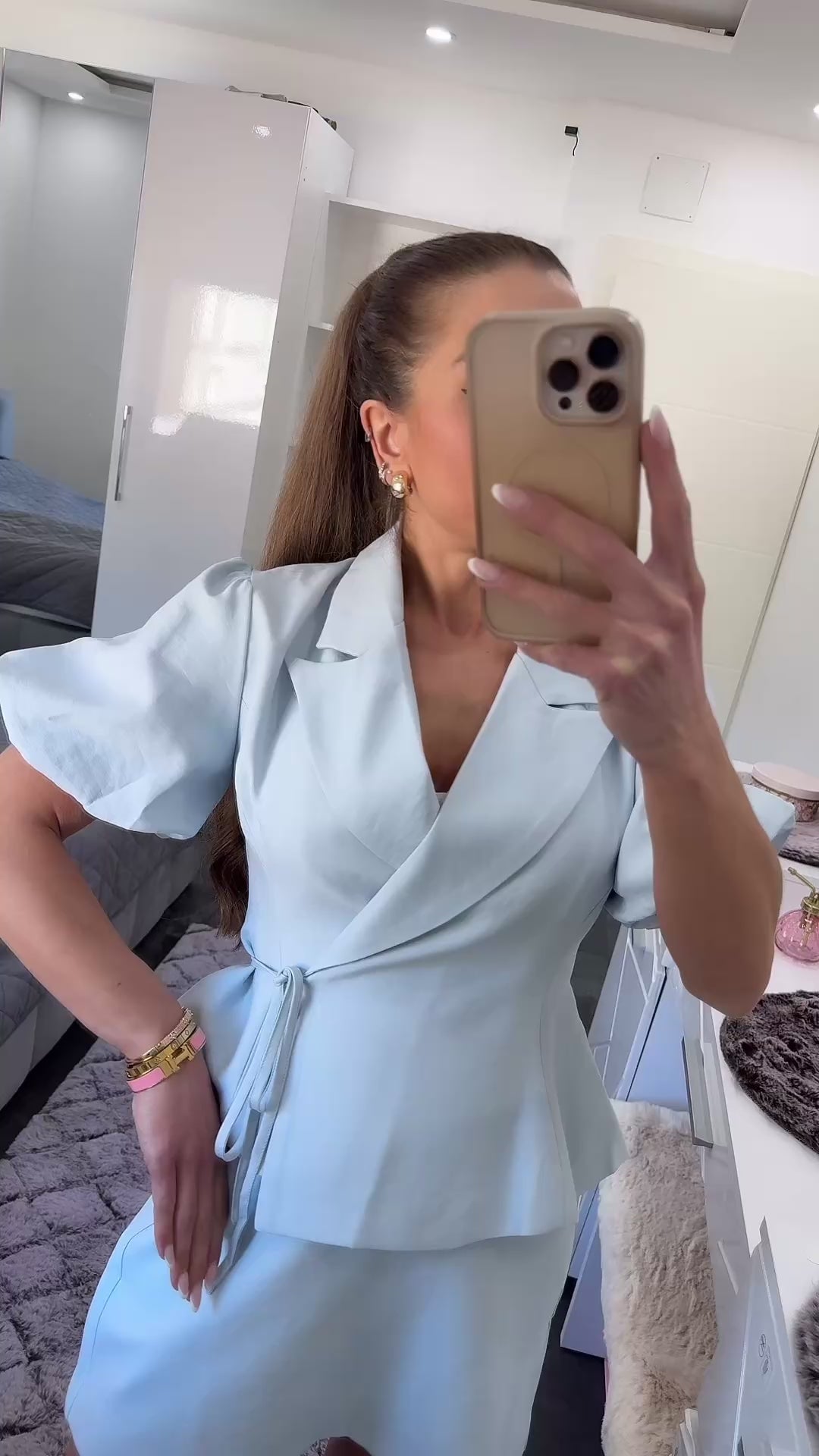 SKY BLUE ELEGANTE ANZUG