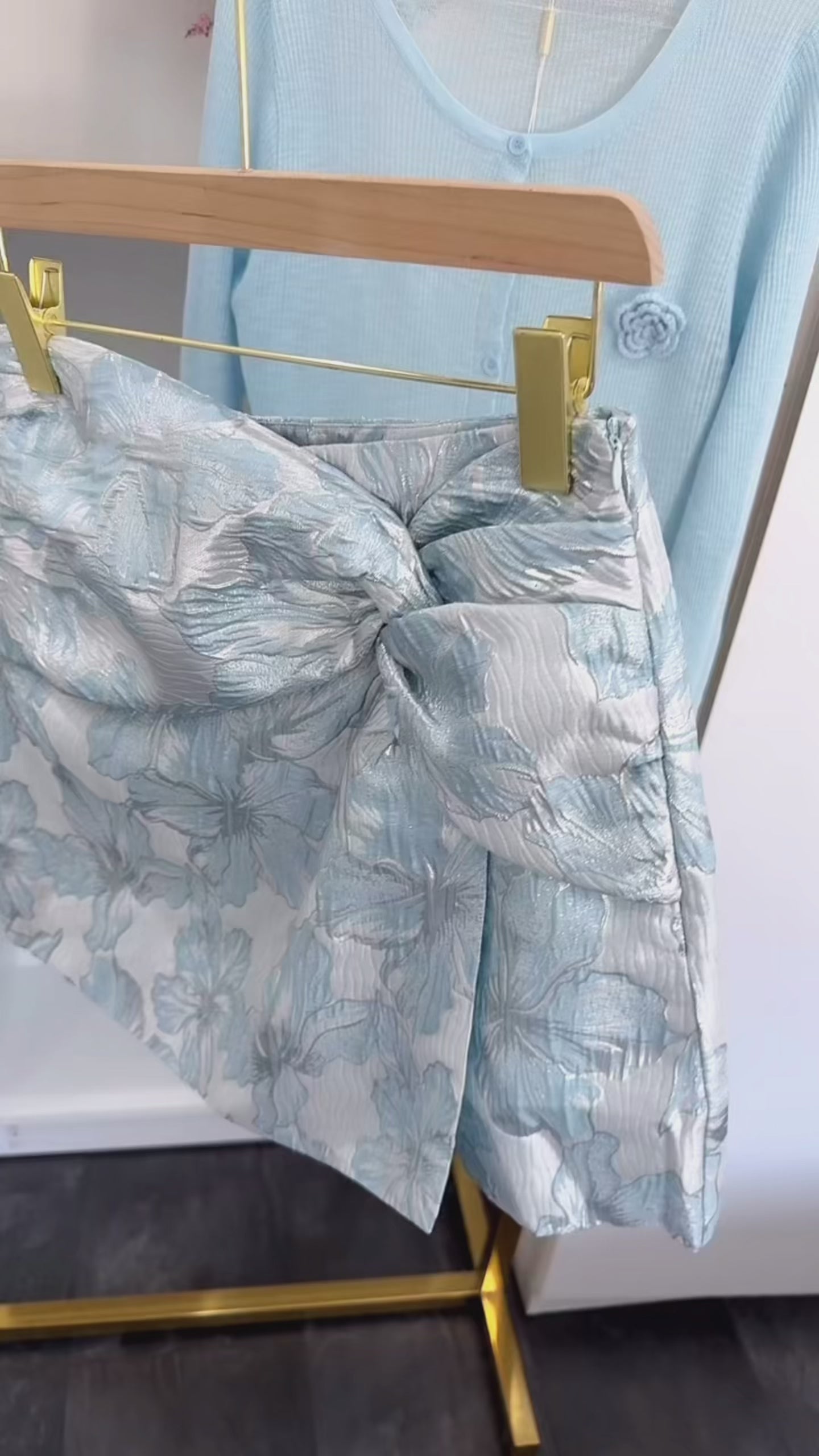 LUXURY JACQUARD HOSENROCK